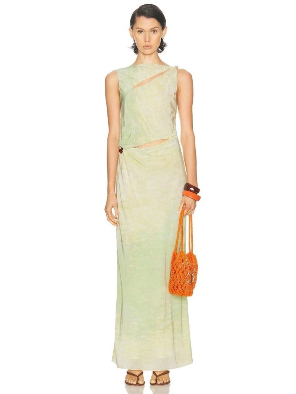 SIR Citterio Gown Giardino Citro Print